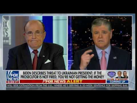 Rudy Giuliani: Biden Family Ukrainian Scandal "Is a Crime Begging to Be Investigated"