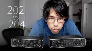 Video thumbnail for Comparing the Behringer U-PHORIA UMC202HD vs UMC204HD audio interface (works on Linux too!) by Jeff Fortin Tam