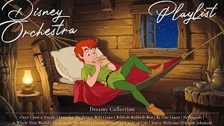 Dreaming of Neverland on a Cozy Cabin |  Disney Orchestra Collection for Studying & Sleeping 📖