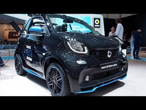 THE ALL NEW Smart EQ Fortwo Convertible 2018 In detail review walk around Interior and Exterior