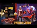 EVERYTHING IN THE EVENT COBRA INITIATIVE FREE SKINS BACKPACK EMOTES POT AND MORE FREE FIRE