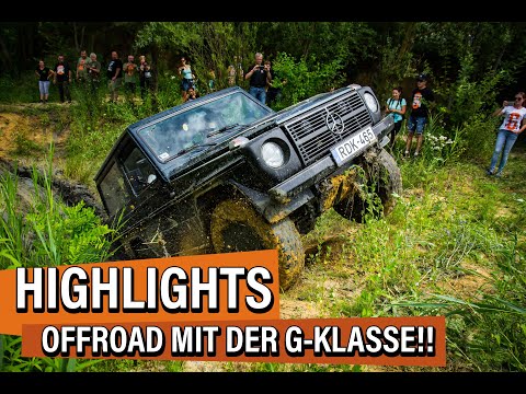Higlights mit der G-Klasse - Offroad mit dem 4x4 Militär G - Puch 230 GE