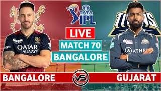 IPL 2023 Live: Royal Challengers Bangalore v Gujarat Titans Live | RCB v GT Live Scores & Commentary