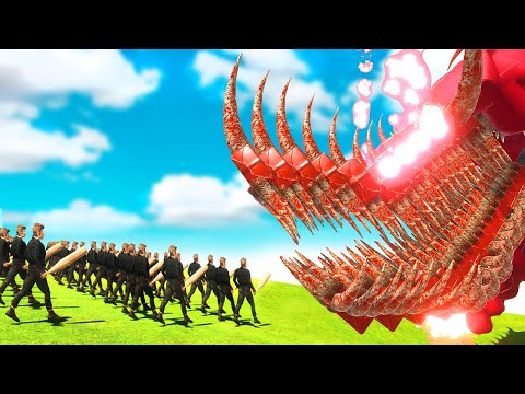 The CRAZIEST MUTATED DRAGON To Ever Exist in Animal Revolt Battle Simulator ARBS