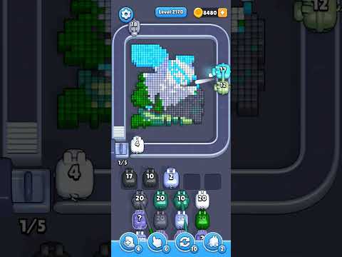 Pixel Flow Level 2170 Walkthrough