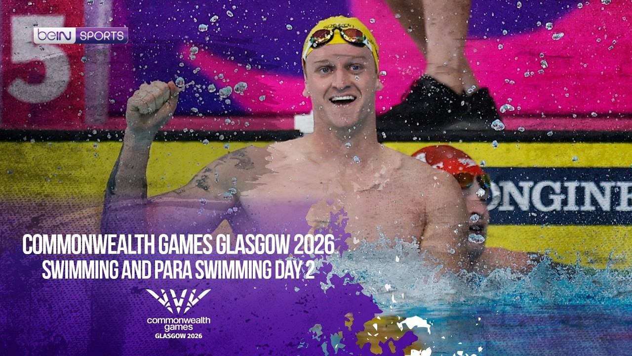 Swimming and Para Swimming Day 2 | HIGHLIGHTS Glasgow 2026 Commonwealth Games | 07/25/2026