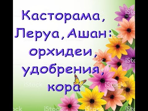 ОРХИДЕИ,удобрения,кора:Леруа,Касторама,Ашан,27.02.20,ТЦ"Мега",Самара.