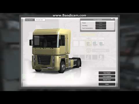 All the trucks from German Truck Simulator
