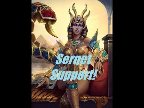 SMITE! Serqet Support! Can she still be a good Support?!?!