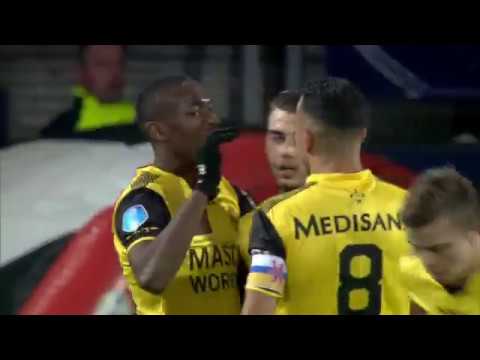 [doelpunt Maecky Ngombo 0-1] sc Heerenveen - Roda JC Kerkrade 10 februari 2018