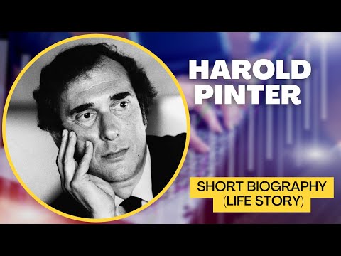 Harold Pinter - Short Biography (Life Story)