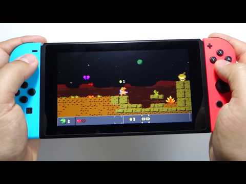 Kero Blaster Nintendo Switch gameplay
