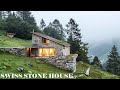 Swiss Stone House: A City Dweller's Dream Retreat | Find Your Zen in the Swiss Alps | Stone house