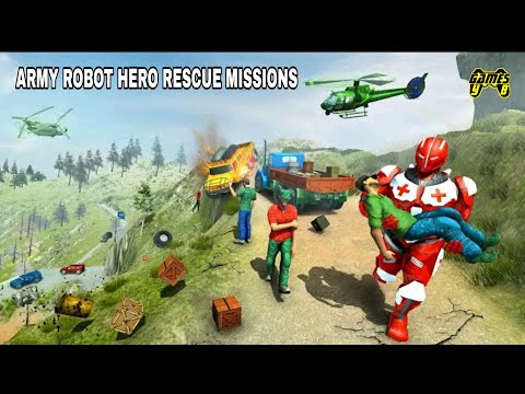 US Army Robot Hero Ambulance Rescue Missions #Part2  - Android Gameplay 1080p60