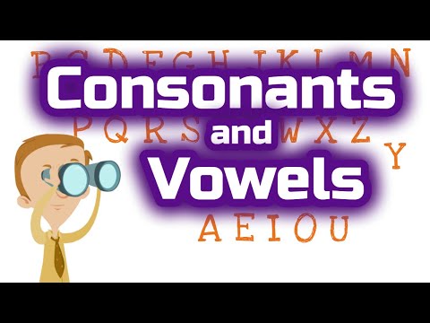 Consonants and Vowels for Kids | Homeschool Pop