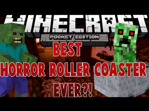 Sidian - BEST Horror Roller Coaster EVER?! W/ Redstone Alts - Minecraft: Pocket Edition