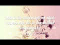 Cymphonique - One Life to Love Lyrics 