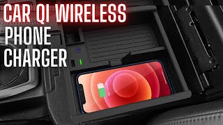 Car Qi Wireless Charging Station Review (Toyota Ta