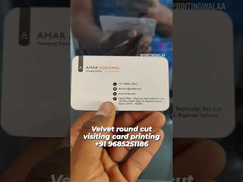 Premium Visiting Card Printing Service