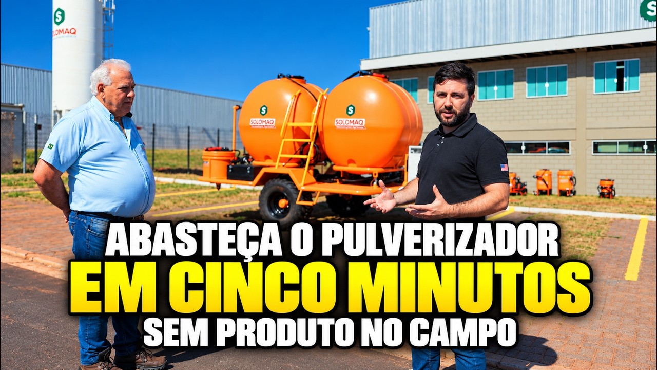 O pré misturador a bateria que vai revolucionar o agronegócio