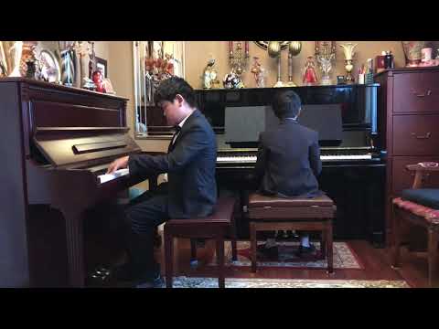 Quadrille by R. Shchedrin, played by Jeremy and Eric Feng