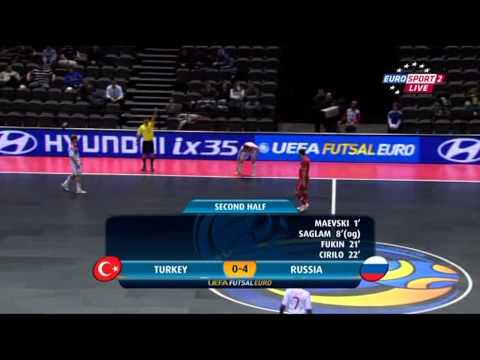 Futsal.Euro 2012.Group C Russia-Turkey