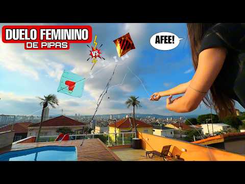 Whoever makes the best kite wins! - I challenged my sister and she surprised me!