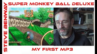 Super Monkey Ball Deluxe on PS2 / My first mp3