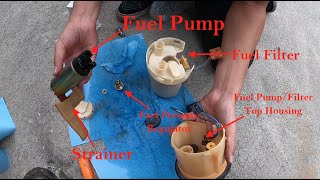 How To Replace Fuel Pump, Fuel Strainer and Fuel Pressure Regulator (2000-2005) Toyota Celica