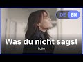 LOTTE - Was du nicht sagst (Lyrics / Songtext German & English)