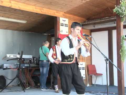 Slakovic Strahinja frula dvojnica - 12.Sabor starog pjevanja u Srba - Novo Gorazde 2015