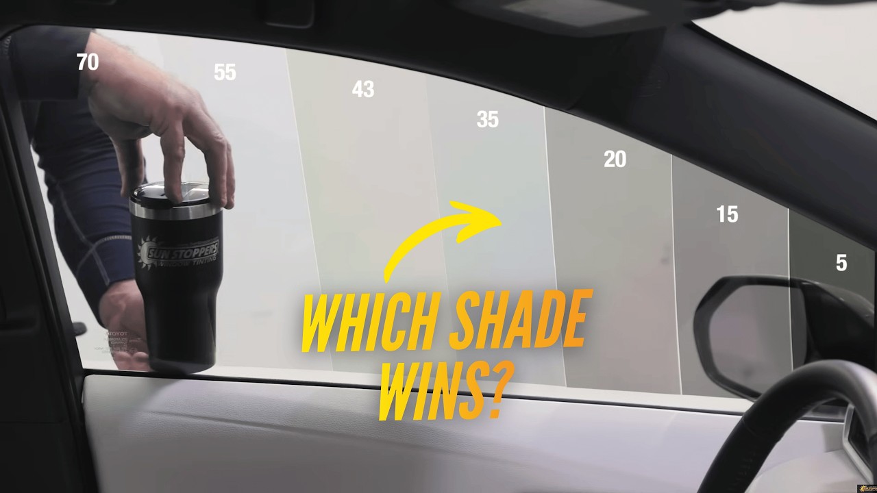 Window Tint Film Test: Sunlight vs Night Which Shade Wins?