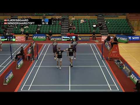 Match point - Kjær / Søgaard vs Søndergaard / Toft - MD, Final - Welsh Int. 2022