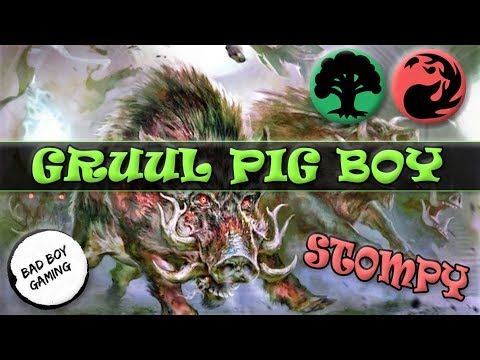Boar God-Eternal Rhonas | Gruul Stompy Deck Tech (MTG Arena)