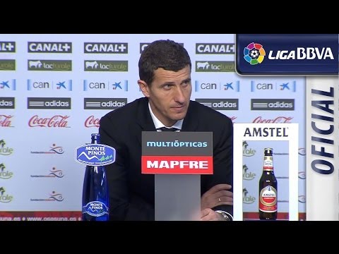 Rueda de Prensa de Javi Gracia tras el Osasuna (2-0) Getafe CF - HD
