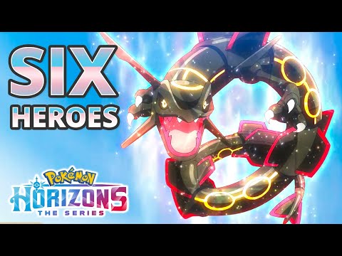 The Six Heroes from Season 1 | Pokémon Horizons: The Series
