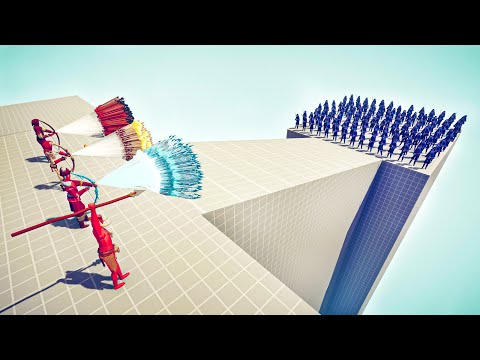 GODS ARMY vs 100x UNITS - Totally Accurate Battle Simulator TABS