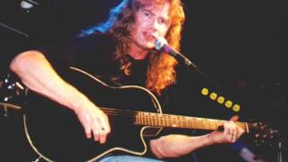 Megadeth - Promises - Unplugged acoustic in studio 2001