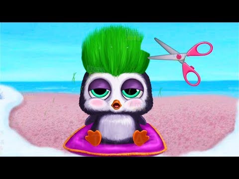 Baby Animal Hair Salon 3 - Newborn Hatch & Haircut - Fun Pet Care Kids Game