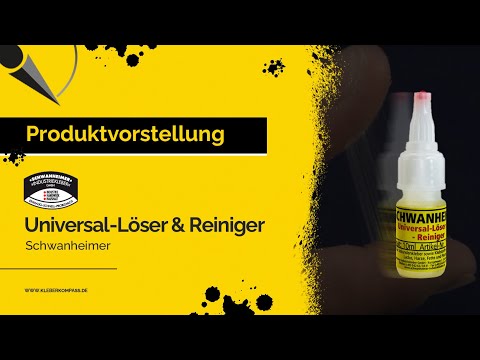 Produktvorstellung   Schwanheimer Universal Löser & Reiniger