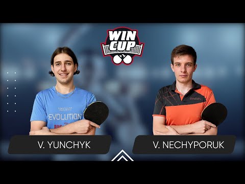 15:00 Valentyn Yunchyk - Vadym Nechyporuk West 3 WIN CUP 10.01.2024 | TABLE TENNIS WINCUP