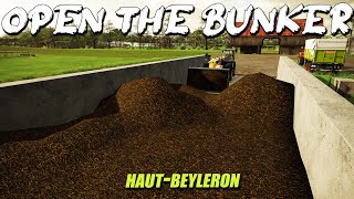 Opening the Bunker for the 1st time in Farming Simulator 22 | Haut-Beyleron | Episode 25