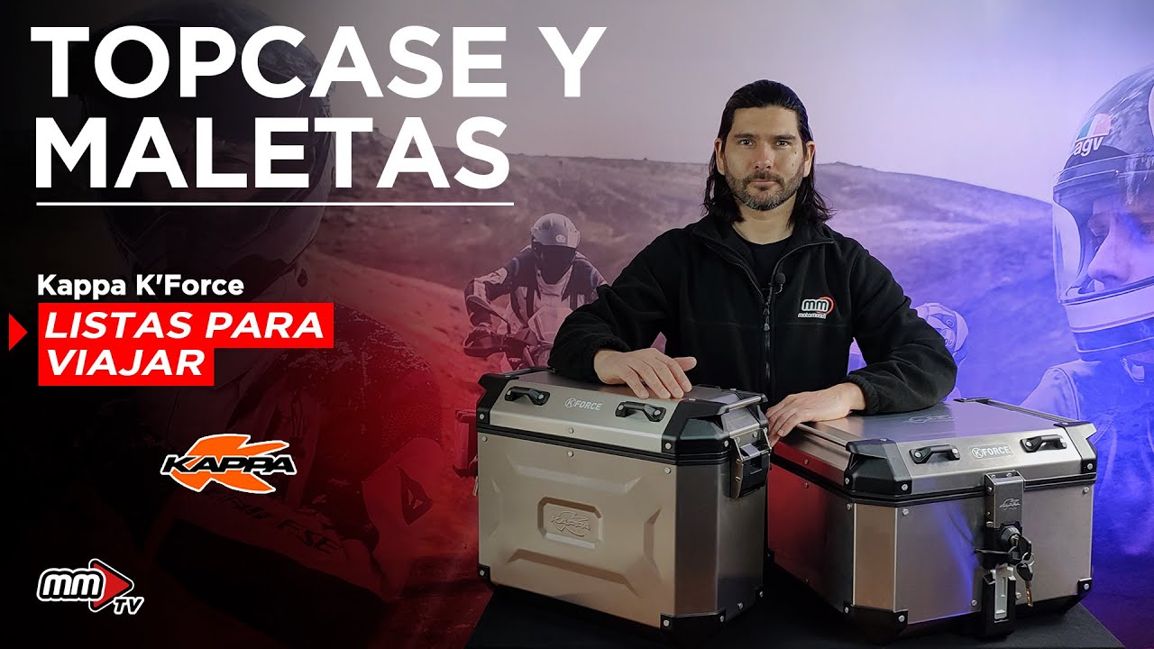 Kappa Pack Maletas Laterales K'Force 37 Lt - Black