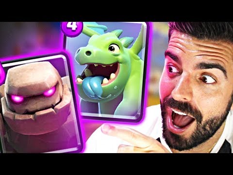 NOVO DECK DE GOLEM ATUALIZADO NO CLASH ROYALE!