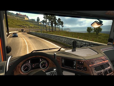 DAF XF SPACE- 4x2 - FROM BRUSSELS TO ITALY [EURO TRUCK SIMULATOR 2] FGT RUMBLE 3-IN-1 60 hps