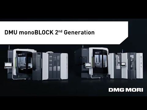 The Future of Manufacturing: 5-Axis CNC Machining Centers monoBLOCK 2nd Generation