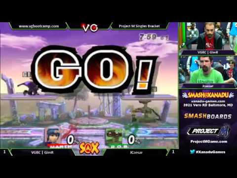 Xanadu 11/1/13 - Gimr (Marth) vs. JCaesar (R.O.B.)