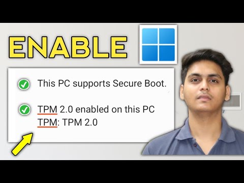 How To Enable TPM 2.0 In Windows - Step By Step