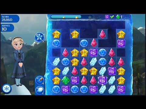 Frozen Free Fall Level 22 - NO BOOSTERS ❄️ | SKILLGAMING ✔️