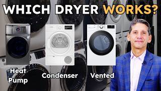 Which Drying Type is Best? Heat Pump vs. Condenser vs. Vente